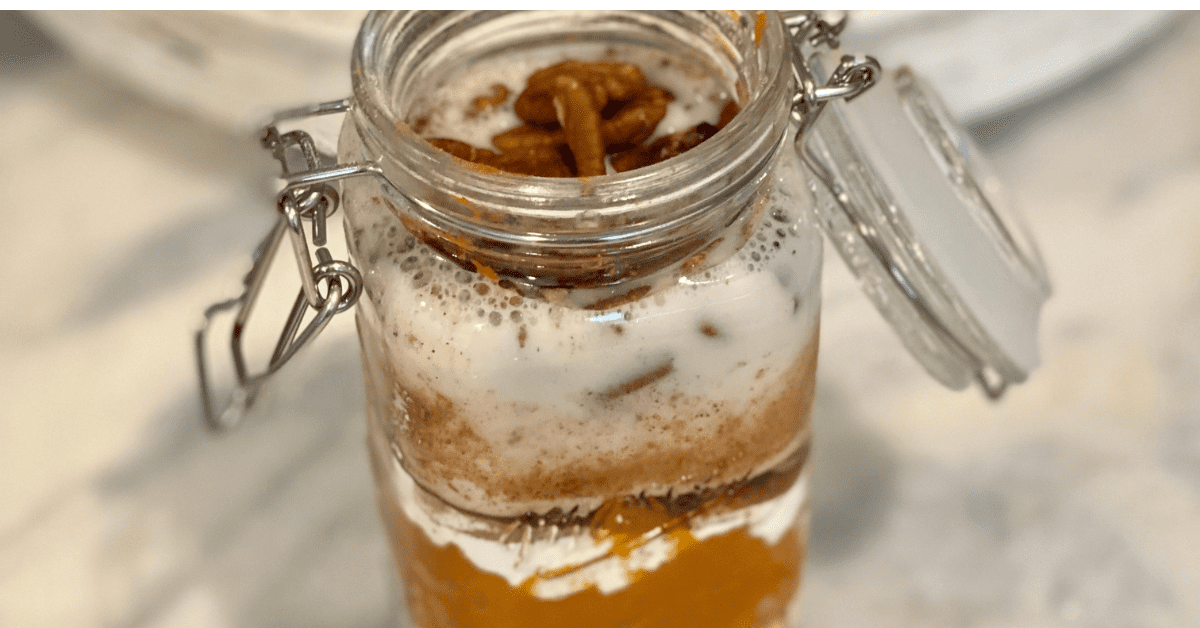 pumpkin protein overnight oats