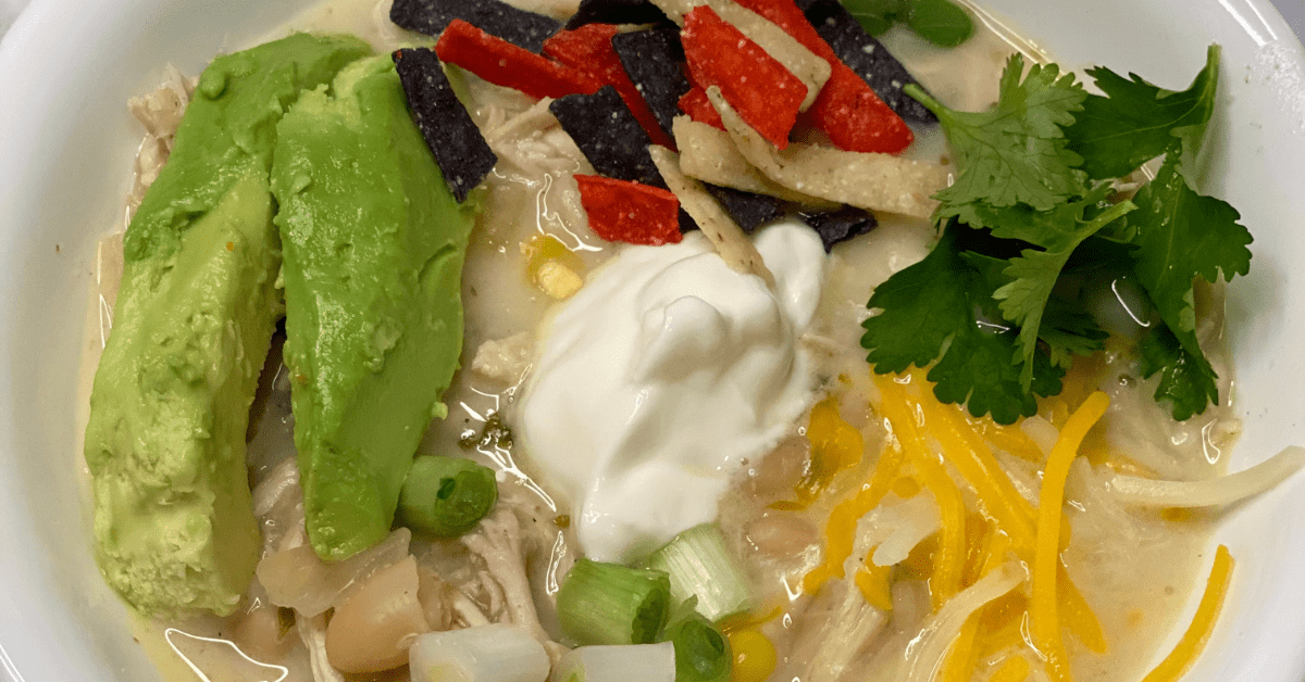 Instant Pot White Chicken Chili