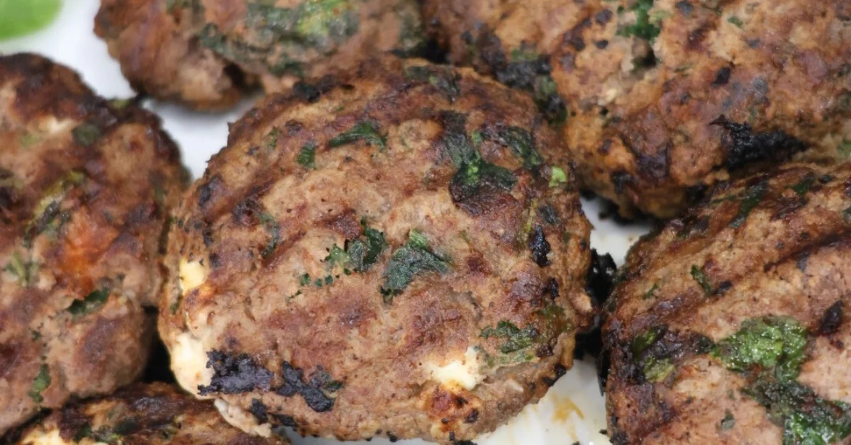 spinach and feta turkey burgers