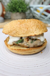 spinach & feta turkey burgers