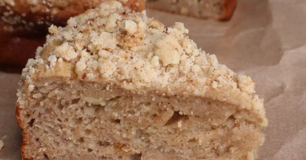 Greek Yogurt Banana Coffee Cake