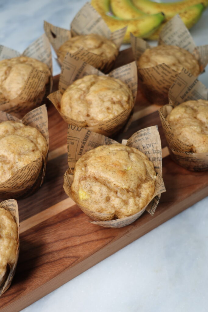 Greek yogurt Banana Muffins