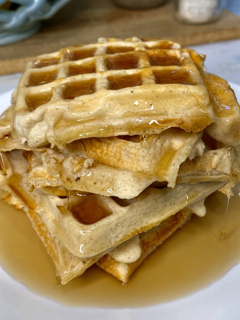 Greek Yogurt Protein Waffles