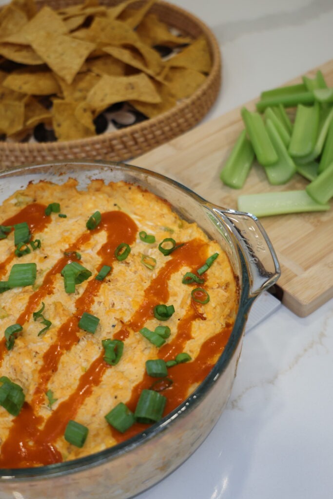 buffalo chicken dip creamy high protein