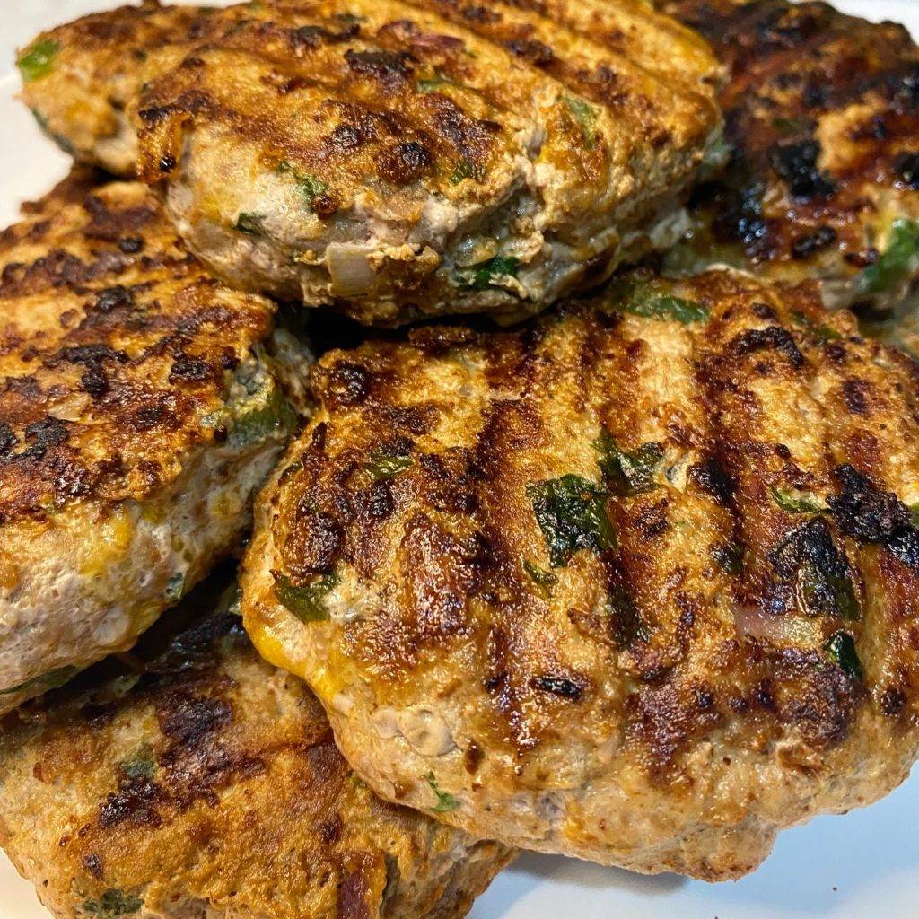 jalapeno cheddar turkey burger