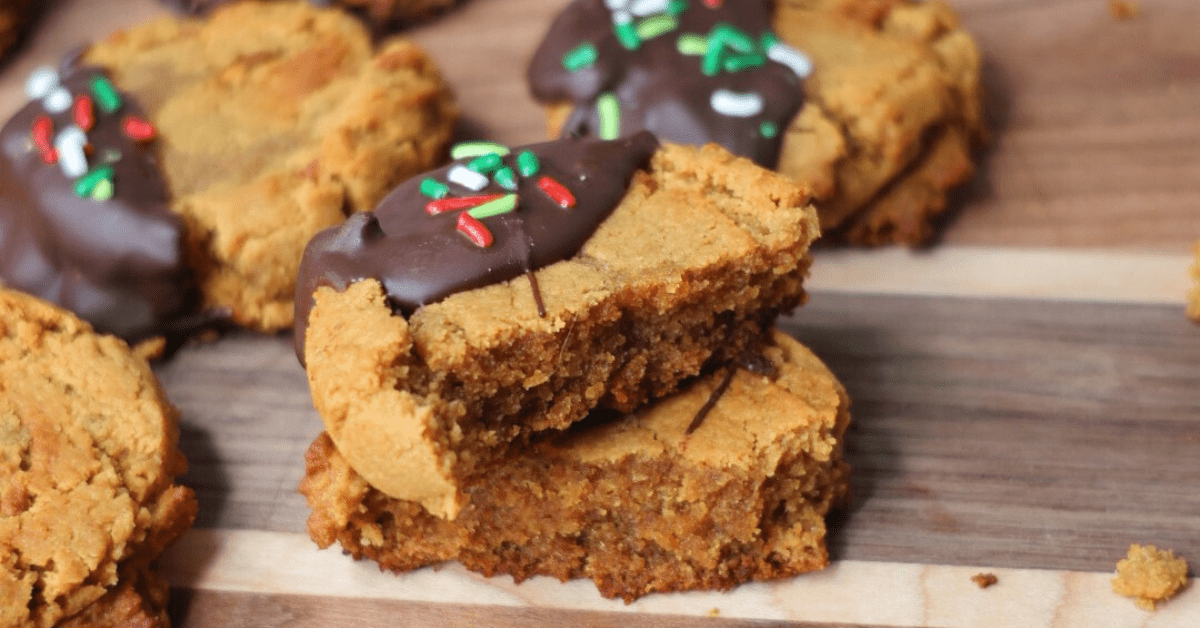 flourless pb cookies