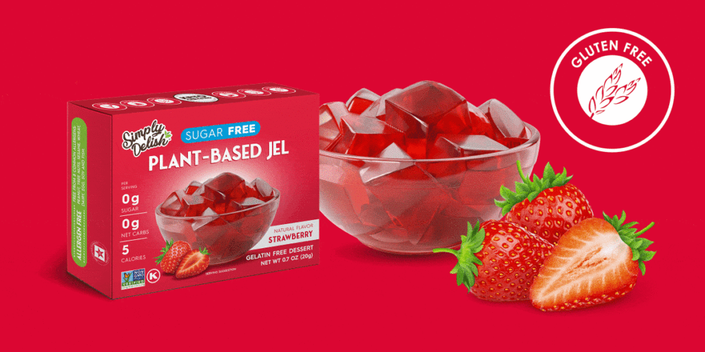 simply delish strawberry jell