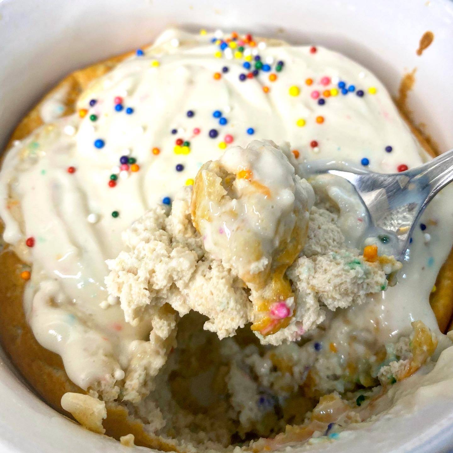 funfetti protein baked oats