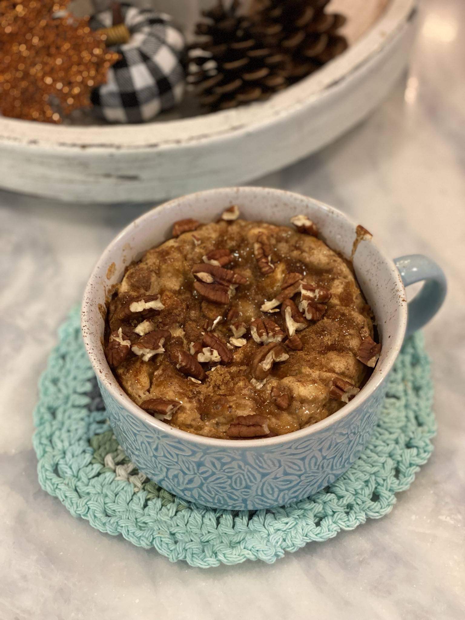 apple pie protein oats