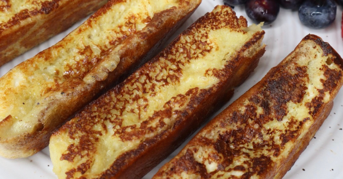 Flourless French Toast Sticks