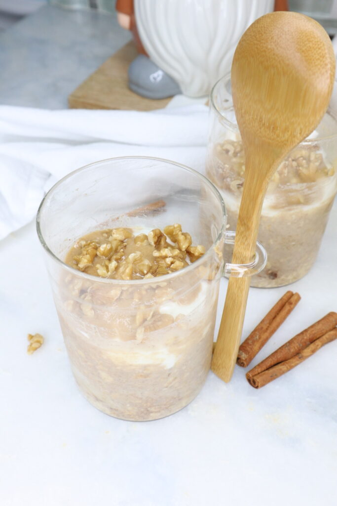 banana bread overnight oats