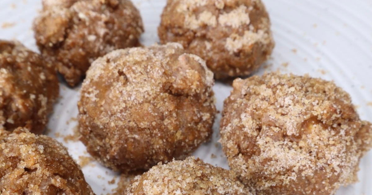 pumpkin spice protein donut holes