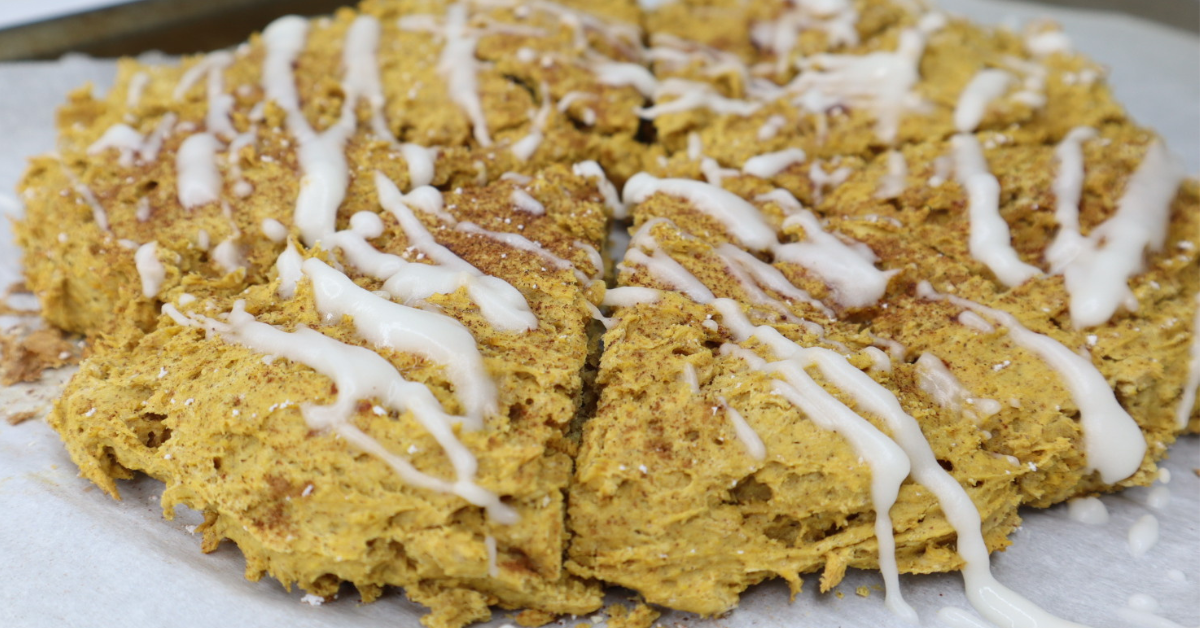 Healthy Pumpkin Scones