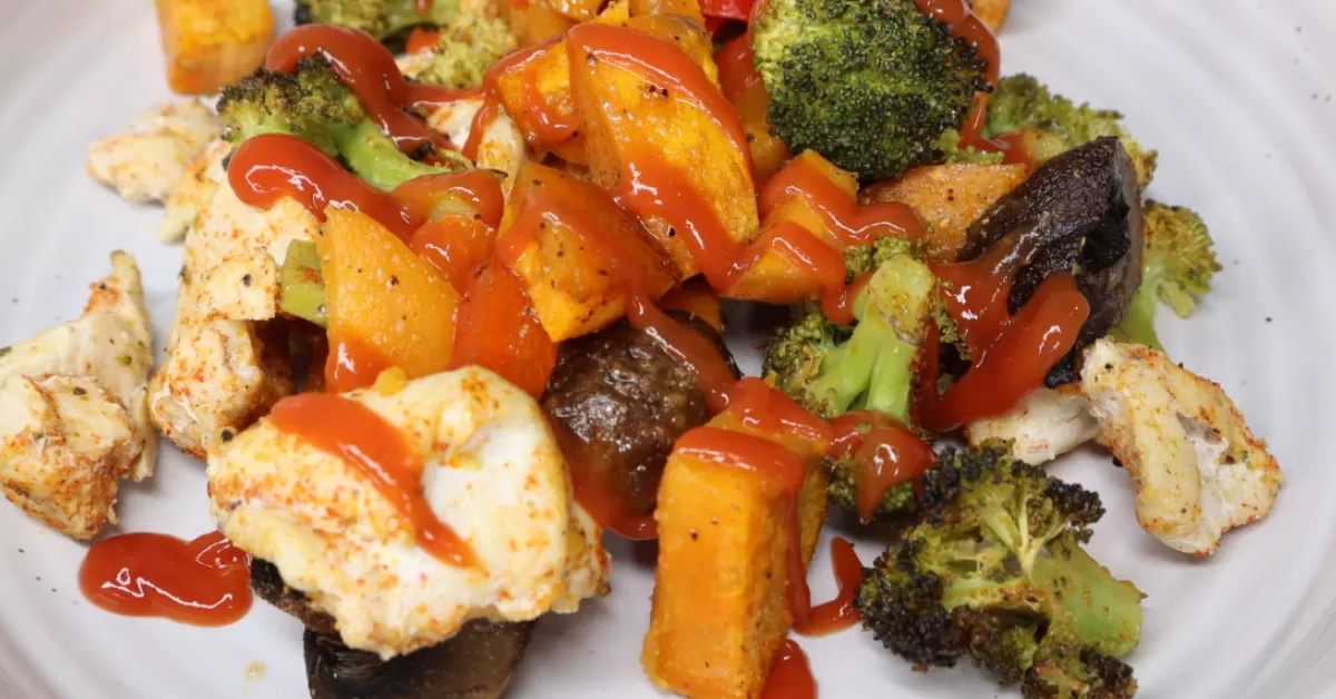 sheet pan chicken & veggies