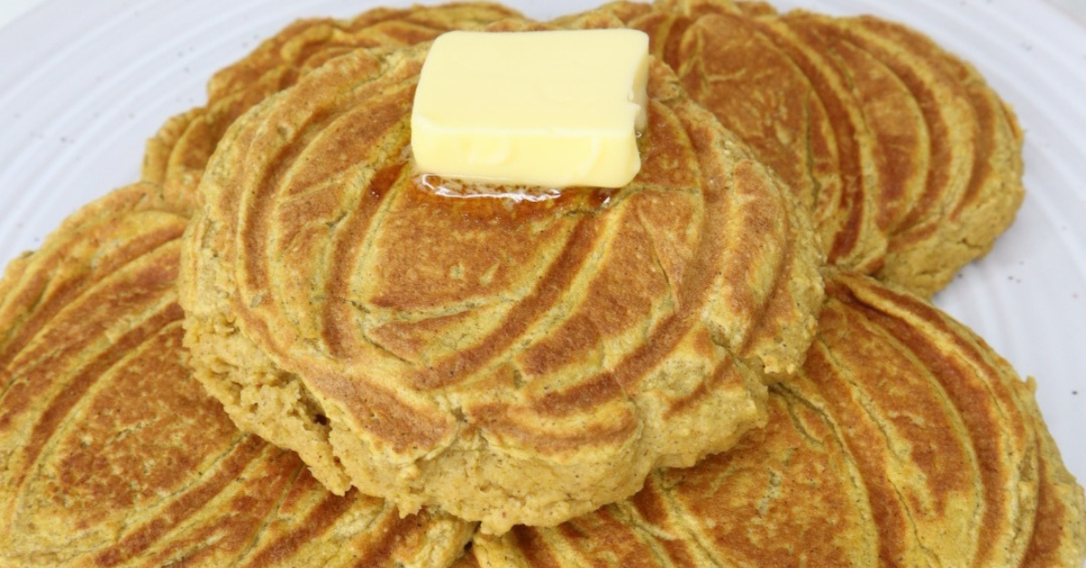 protein pumpkin waffles
