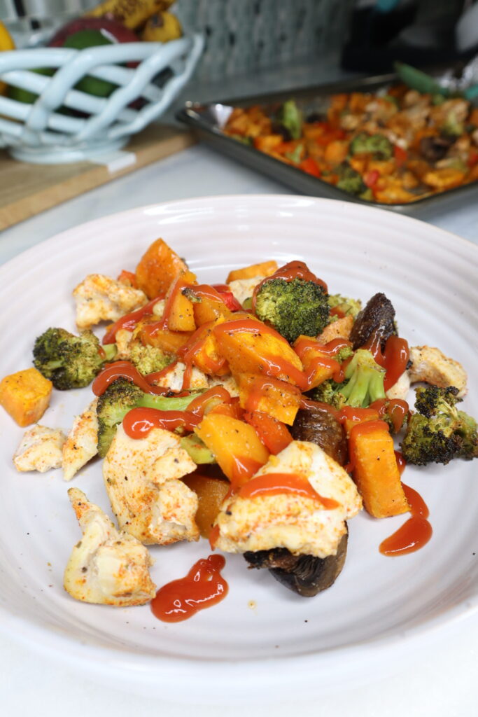 sheet pan chicken & veggies