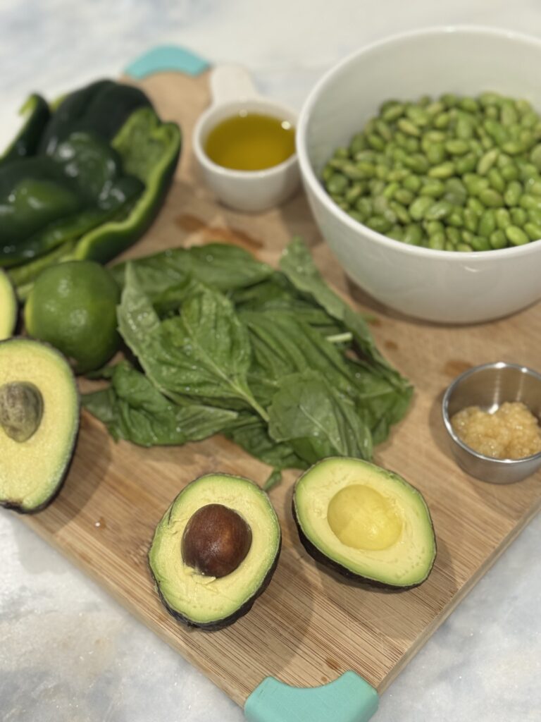 avocado edamame hummus