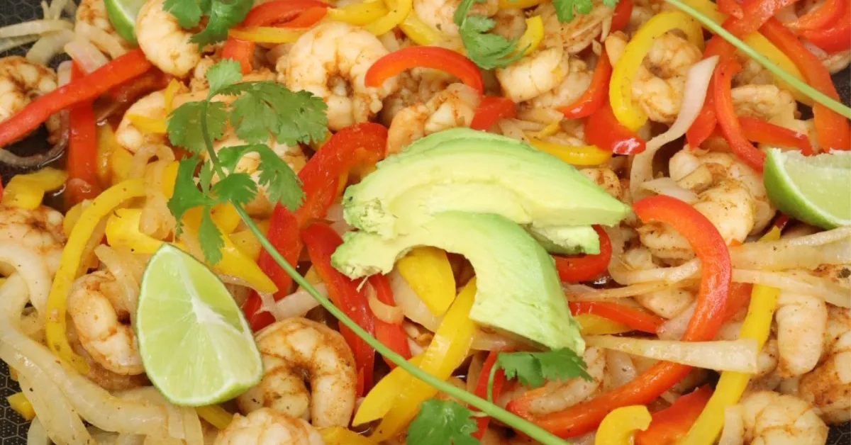 shrimp fajitaa