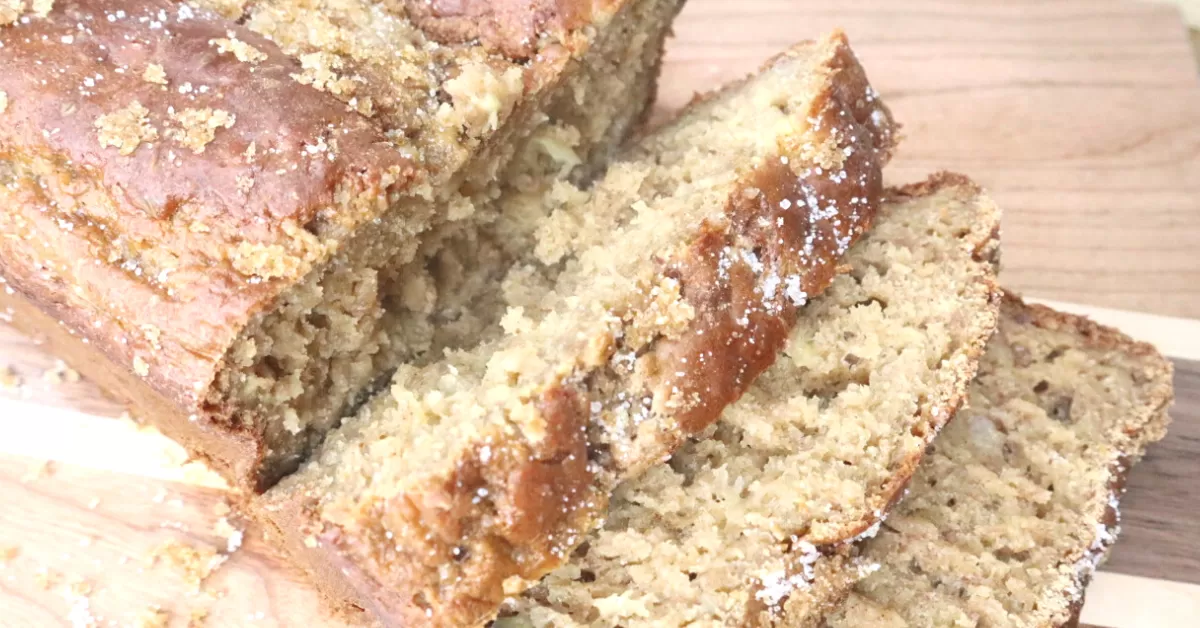 gingerbread banana bread