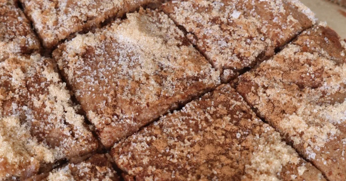 banana protein cake bars