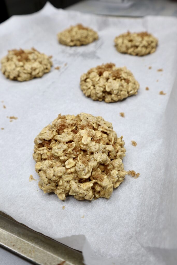 chewy oatmeal cookies