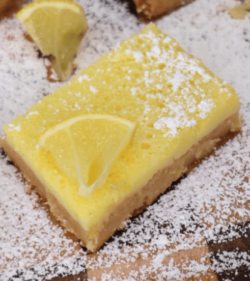 almond flour lemon bars