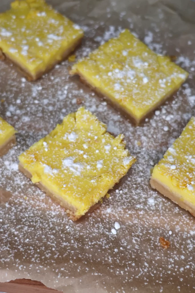 healthy lemon bars