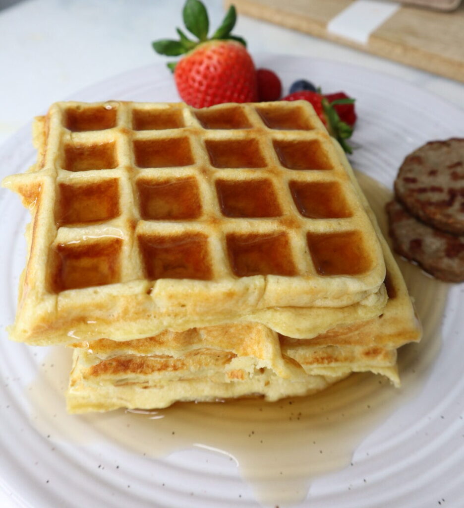 cottage cheese waffles