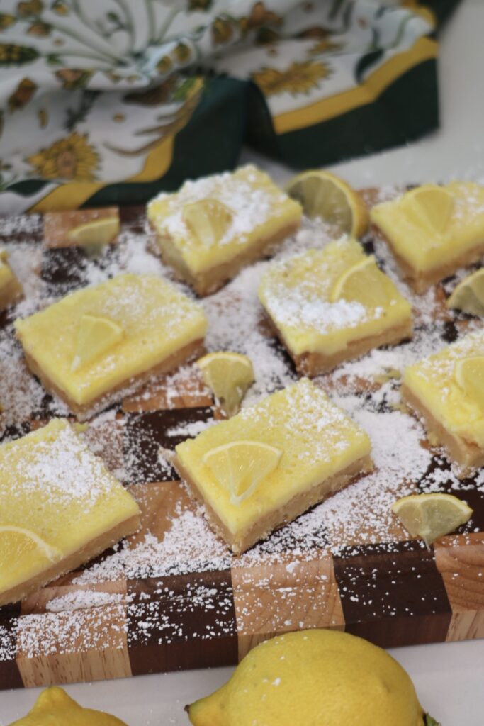 almond flour lemon bars