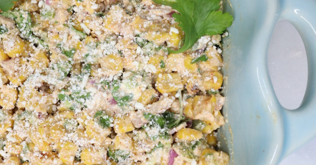 Mexican street corn salad