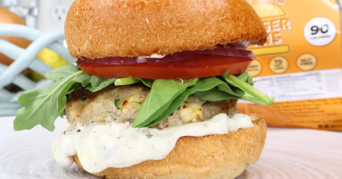 zucchini & feta turkey burgers