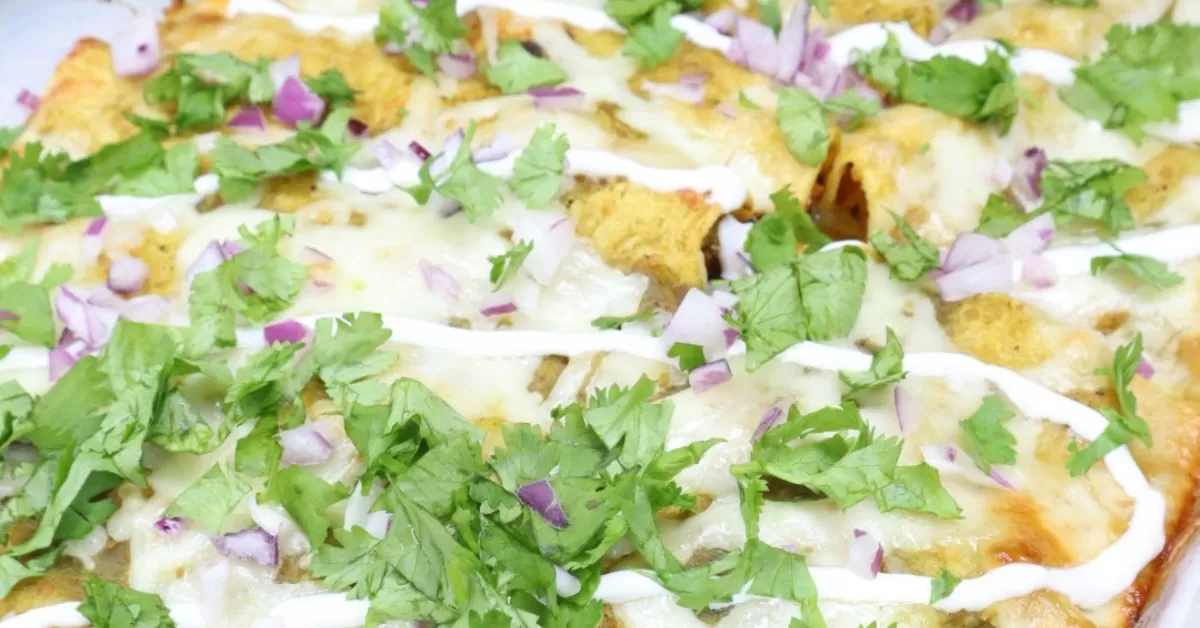 sweet potato & Black bean enchiladas