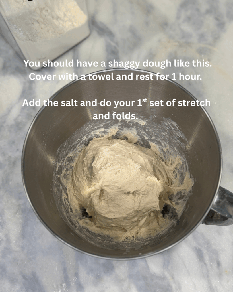 sourdough step by step instructions pictures