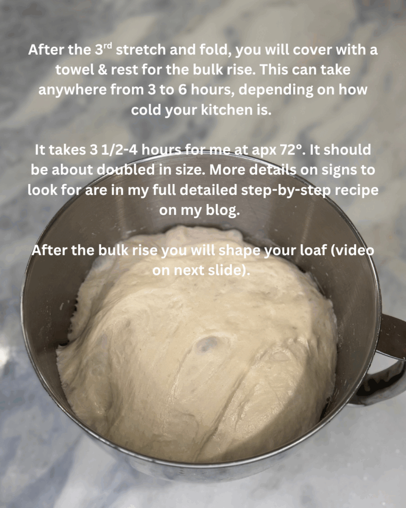 sourdough step by step instructions pictures