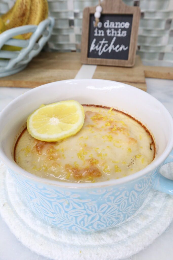 lemon poppy seed protein baked oats