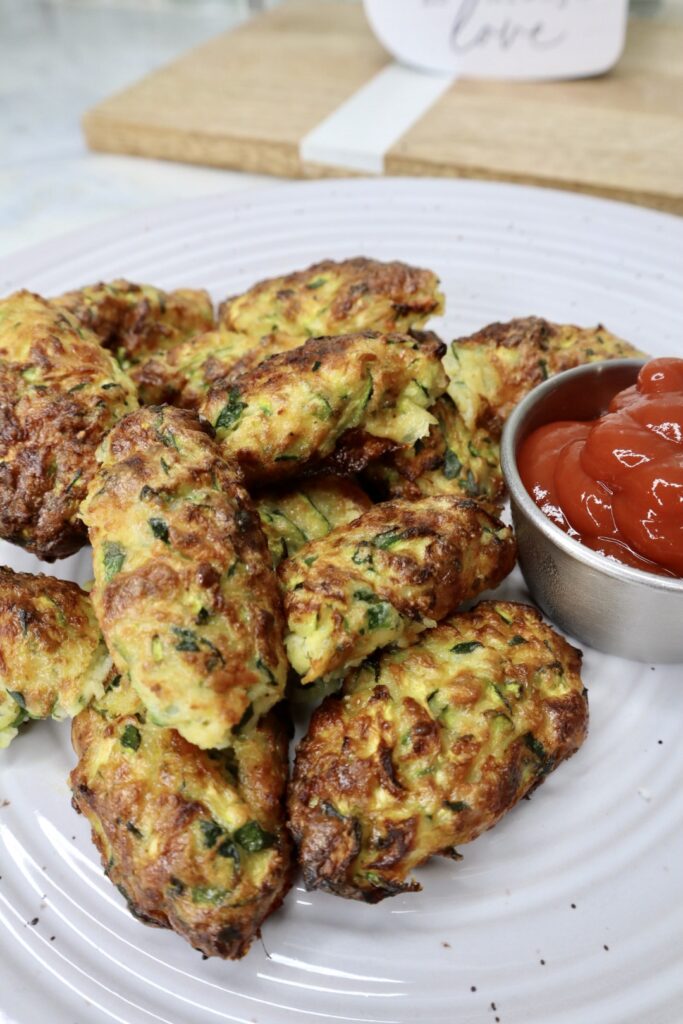 AIR FRYER ZUCCHINI TOTS