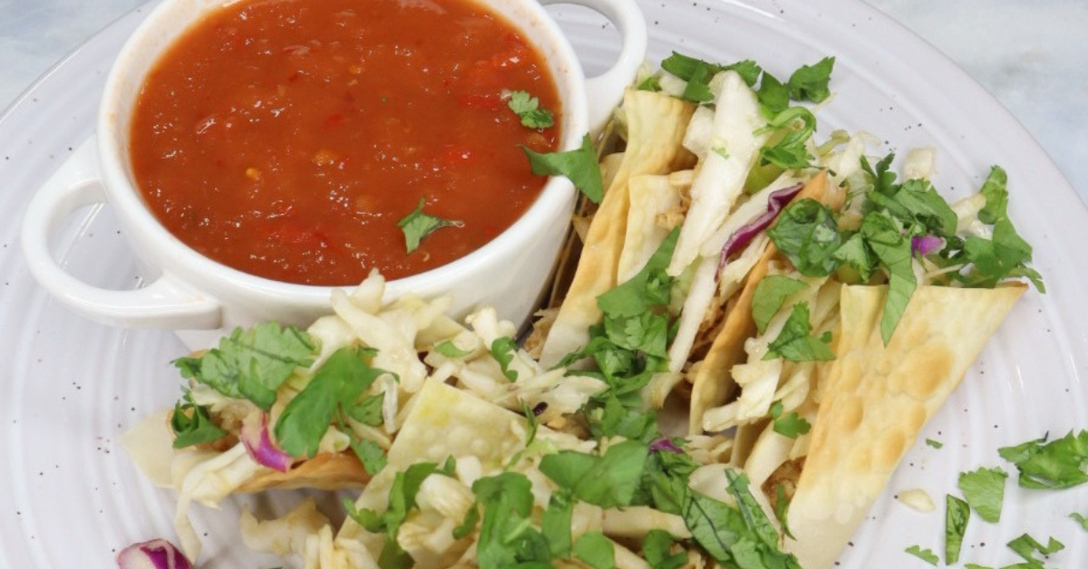 won ton tacos