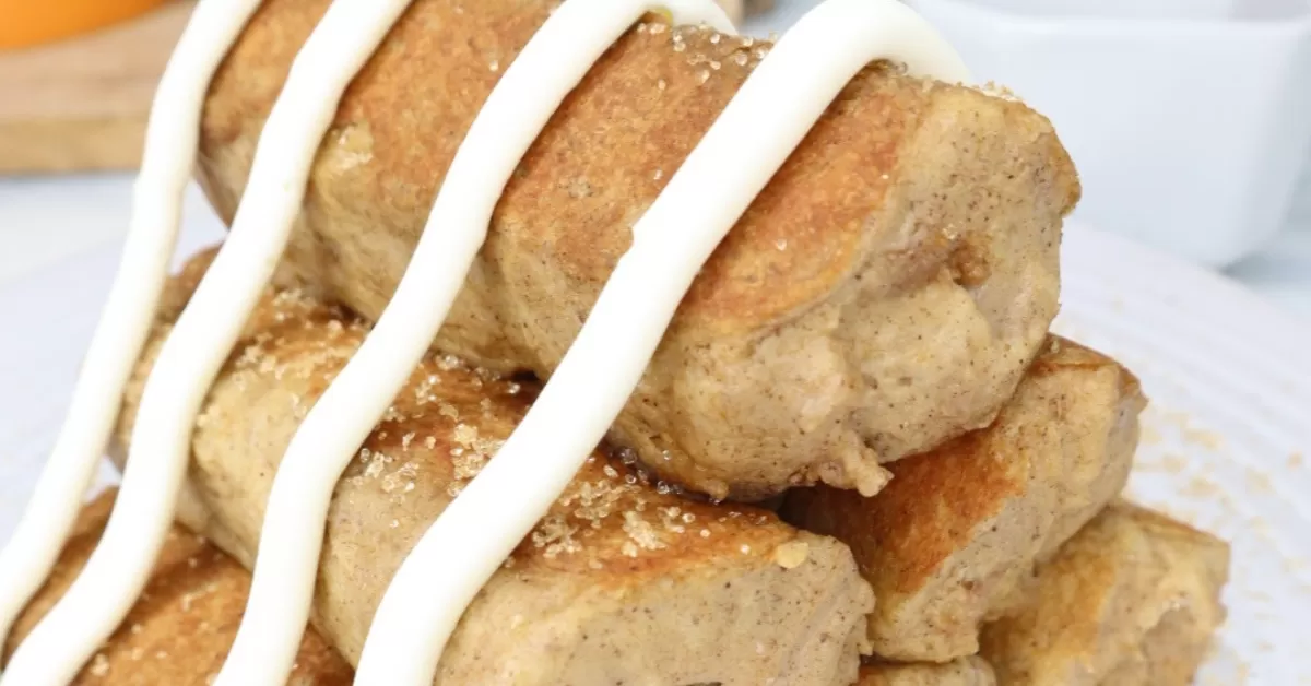 cinnamon roll protein french toast