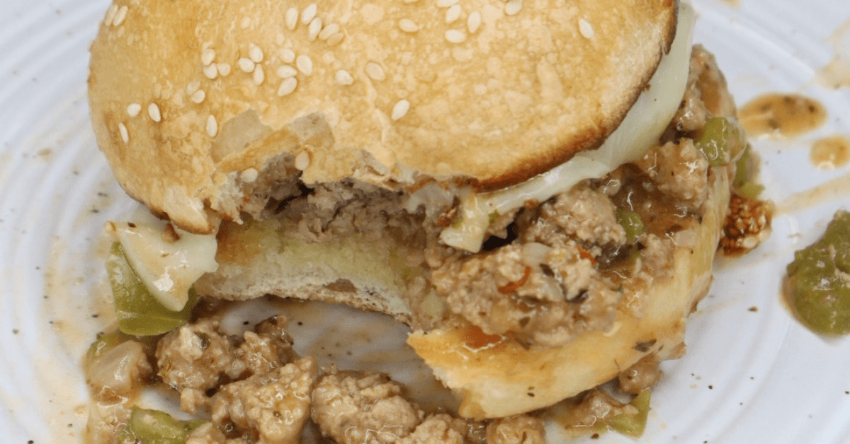 philly cheesesteak sloppy joes