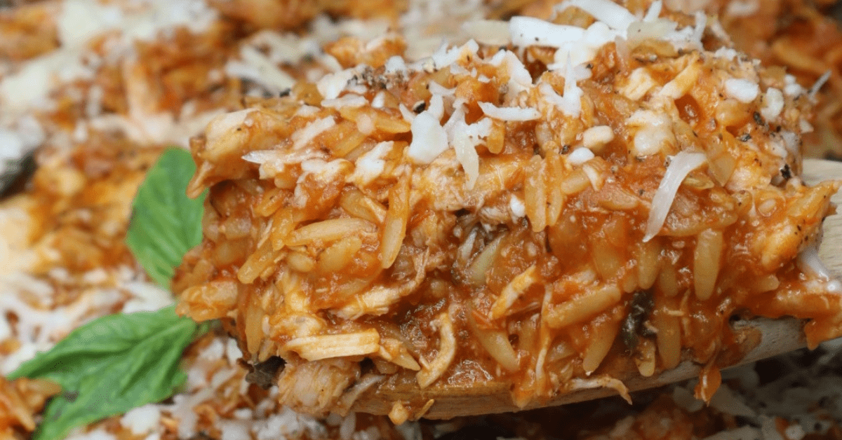 italian chicken orzo