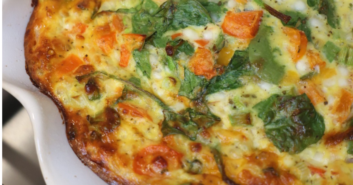 cottage cheese egg bake