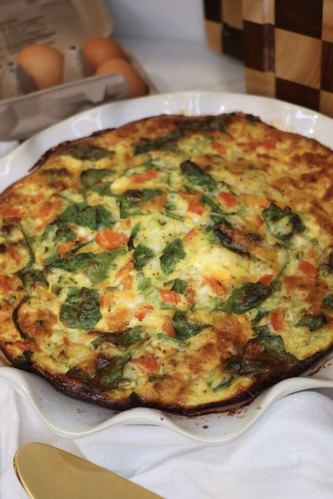 cottage cheese egg bake
