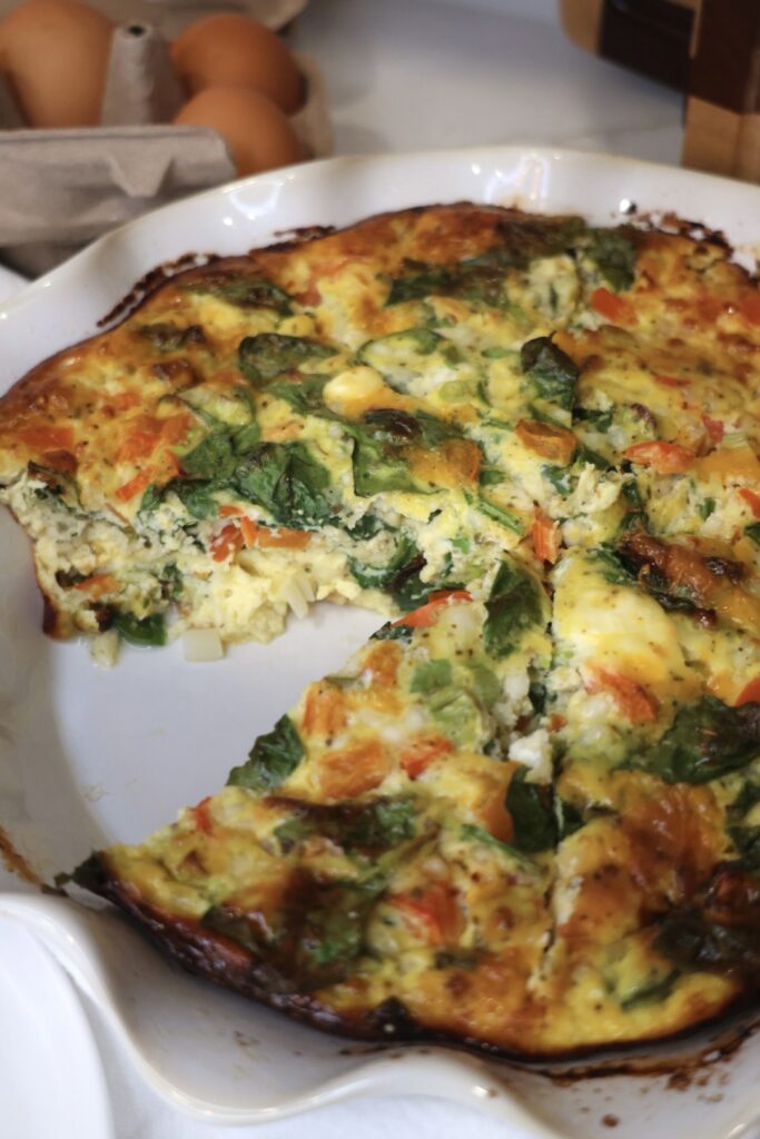 cottage cheese egg bake
