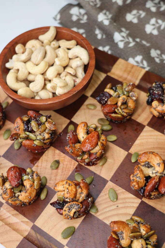 nut and seed clusters