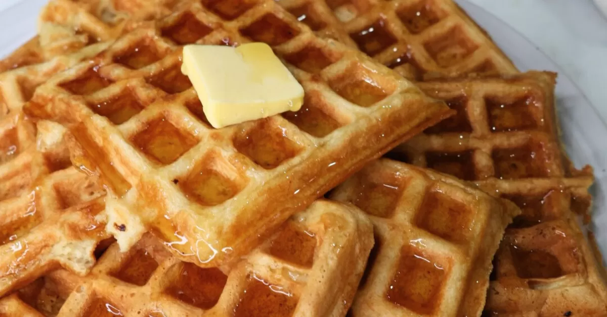 sourdough waffles