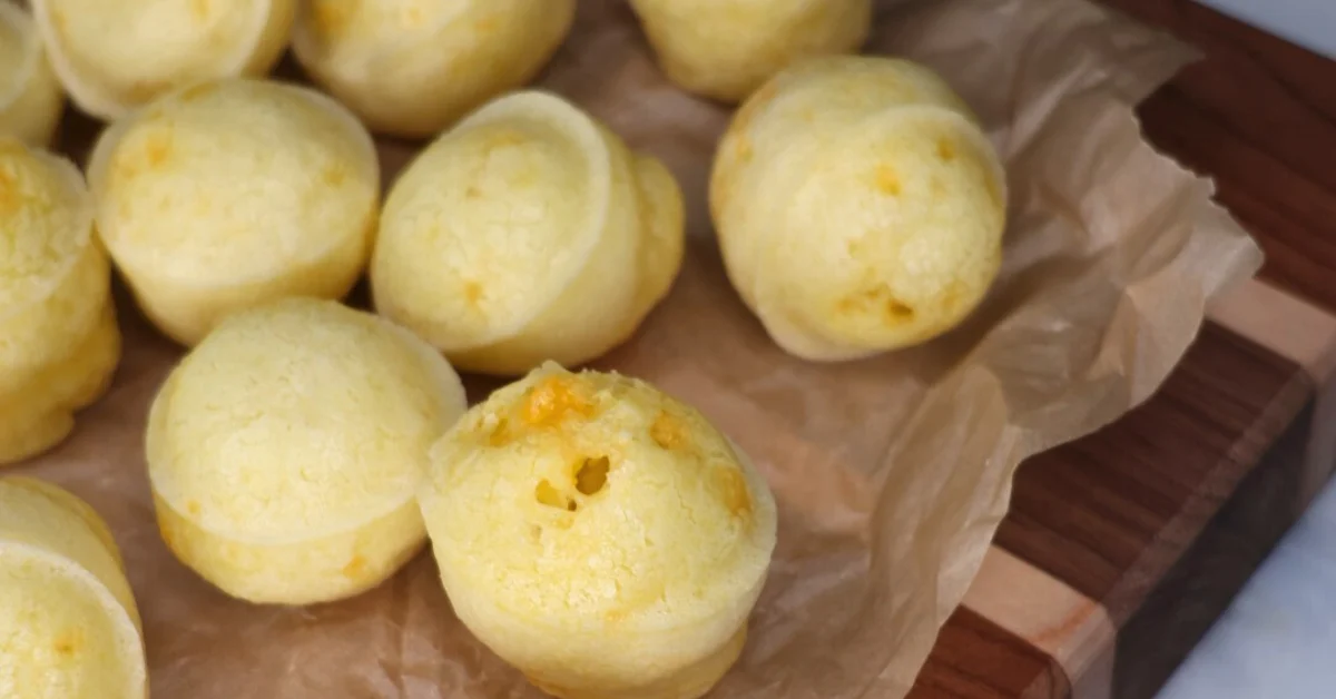 Brazilian cheese bread bites