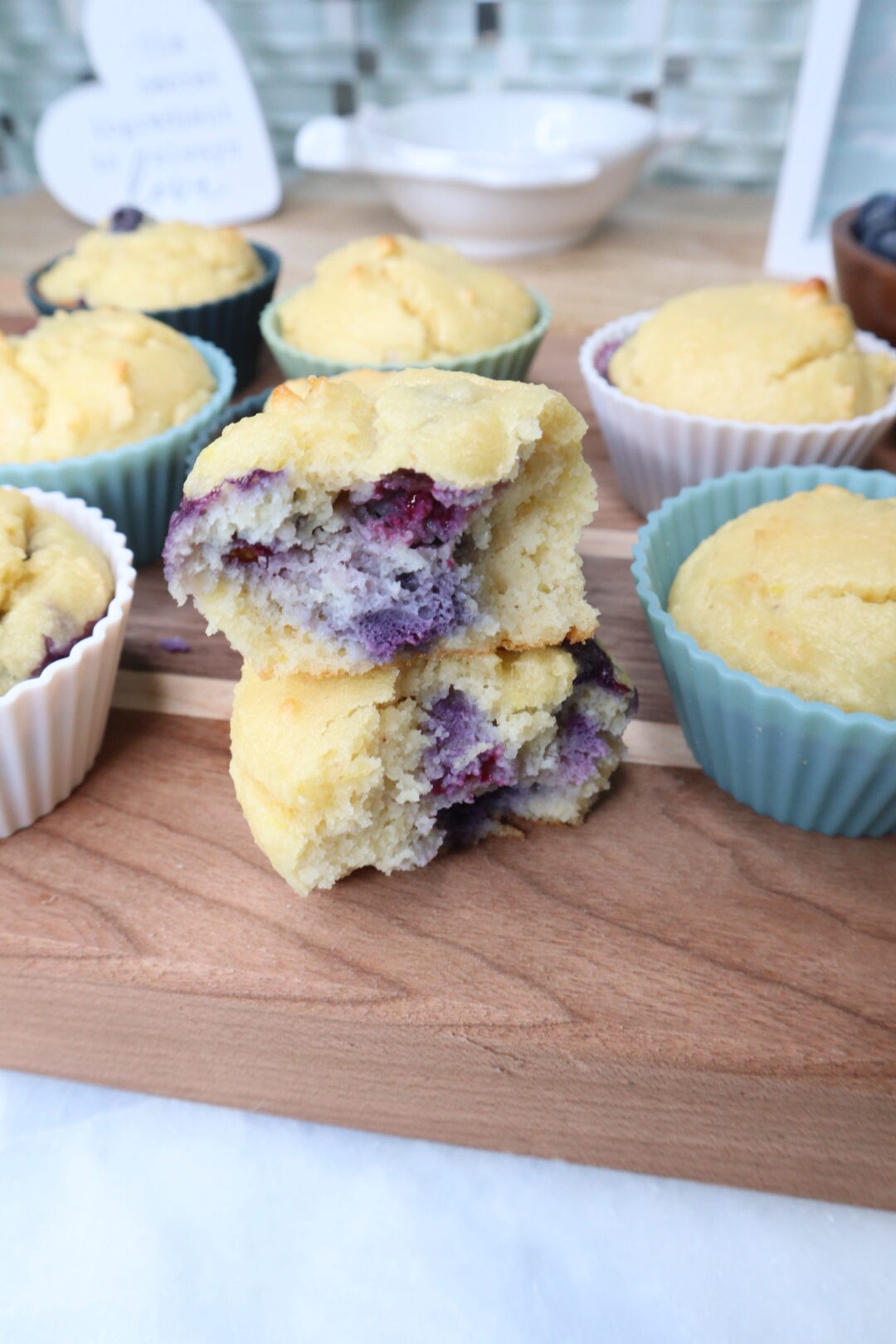 lemon blueberry muffins