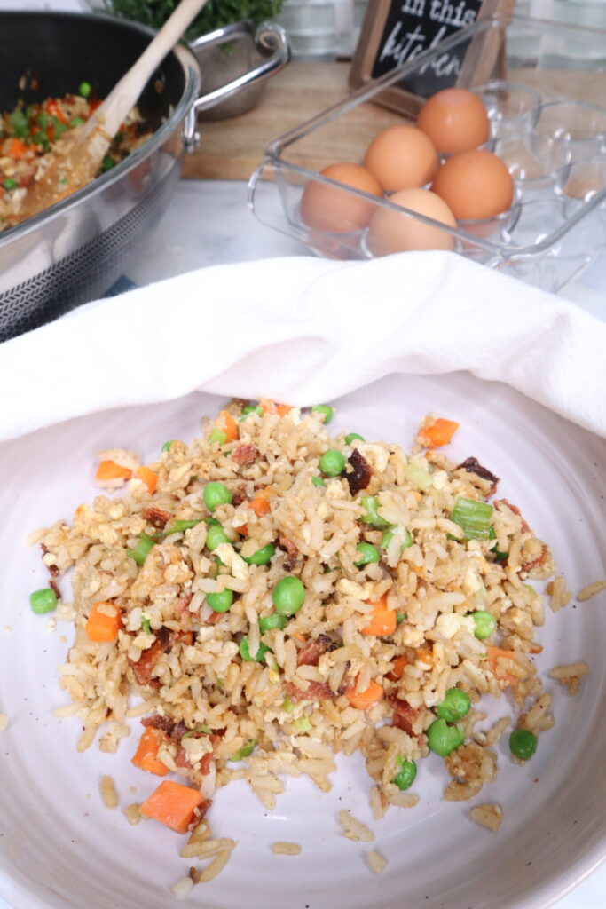 breakfast fried rice