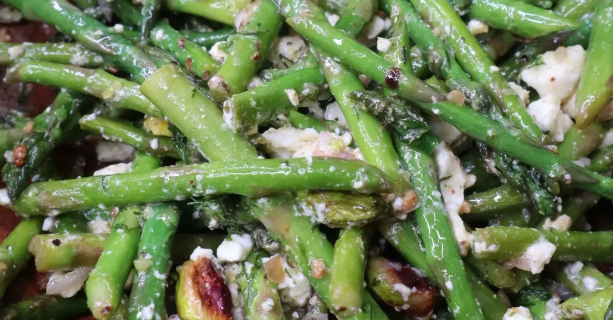 Grilled Asparagus Salad