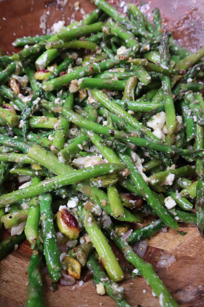 Grilled Asparagus Salad